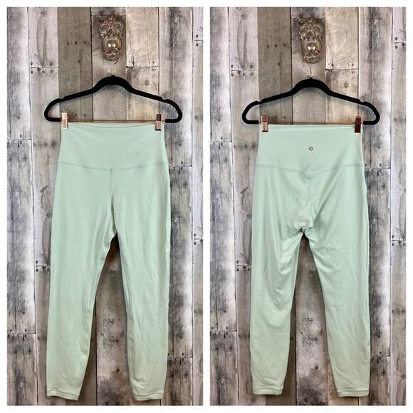 Lululemon Align High-Rise Pant 25" in Delicate Mint Size 6. - Picture 10 of 14